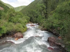 Енбекшиказахский район, дорога на Кайракский водопад, Тургень (1)